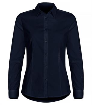 CLIQUE STRETCH SHIRT LS LADY BLU 580