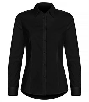 CLIQUE STRETCH SHIRT LS LADY NERO 99