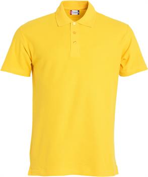 CLIQUE BASIC POLO GIALLO 10