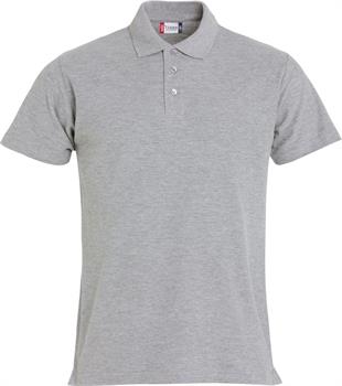 CLIQUE BASIC POLO GRIGIO MELANGE 95