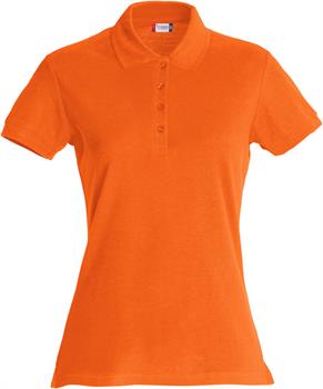 CLIQUE BASIC POLO LADY ARANCIO 18