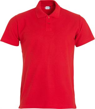 CLIQUE BASIC POLO JUNIOR ROSSO 35