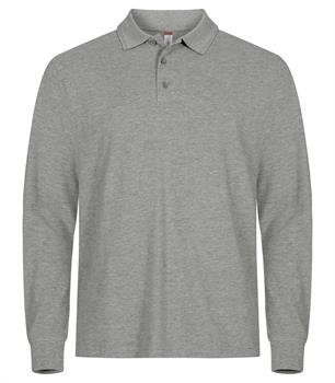 POLO CLIQUE MANHATTAN LS GRIGIO MELANGE 95