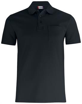 CLIQUE BASIC POLO POCKET NERO 99