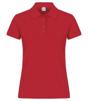 HEAVY PREMIUM POLO LADY ROSSO 35