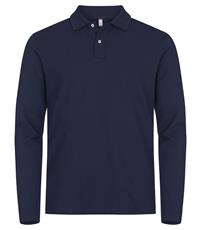 CLIQUE STRETCH PREMIUM POLO LS