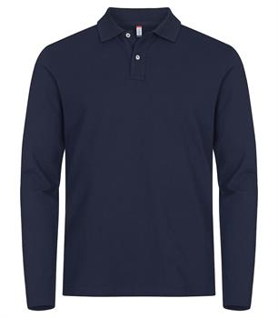 CLIQUE STRETCH PREMIUM POLO LS