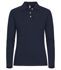 STRETCH PREMIUM POLO LS LADY