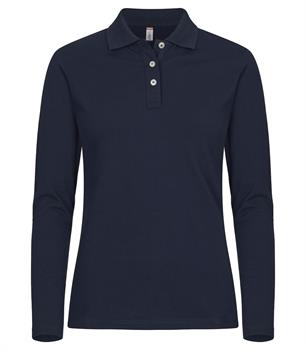 STRETCH PREMIUM POLO LS LADY