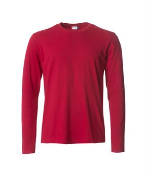 CLIQUE BASIC-T L/S ROSSO 35