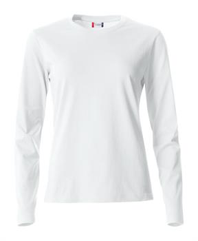 CLIQUE BASIC-T L/S LADY BIANCO 00