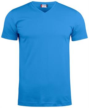 CLIQUE BASIC-T V-NECK ROYAL 55