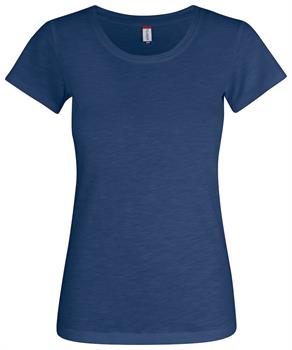 CLIQUE SLUB-T LADY BLU MELANGE 565