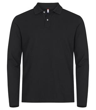 CLIQUE STRETCH PREMIUM POLO LS NERO 99