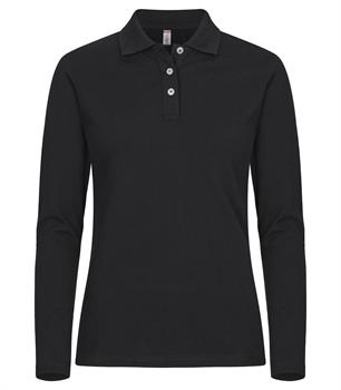 STRETCH PREMIUM POLO LS LADY NERO 99