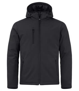 PADDED HOODY SOFTSHELL NERO 99