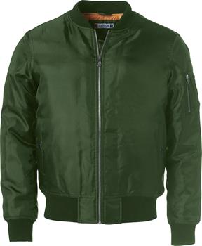 GIACCA CLIQUE BOMBER VERDE MILITARE 71