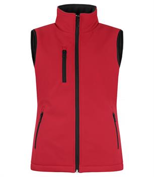 PADDED SOFTSHELL VEST LADY ROSSO 35