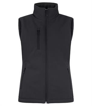 PADDED SOFTSHELL VEST LADY NERO 99