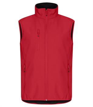 CLASSIC SOFTSHELL VEST ROSSO 35