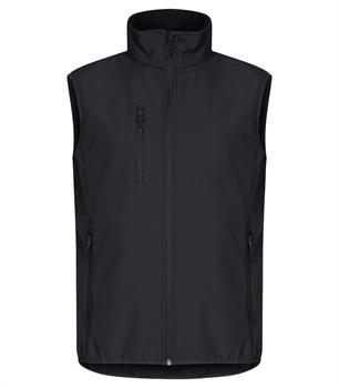 CLASSIC SOFTSHELL VEST NERO 99