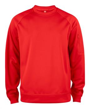 BASIC ACTIVE ROUNDNECK ROSSO 35