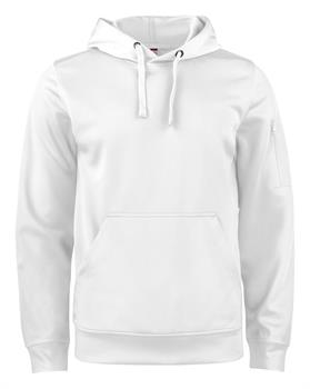 CLIQUE BASIC ACTIVE HOODY BIANCO 00