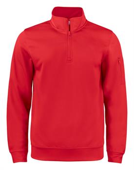 BASIC ACTIVE HALF ZIP ROSSO 35