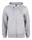 BASIC ACTIVE HOODY F/ZIP GRIGIO MELANGE 95