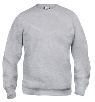 BASIC ROUNDNECK JUNIOR GRIGIO MELANGE 95