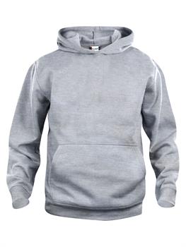 BASIC HOODY JUNIOR GRIGIO MELANGE 95