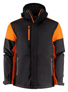 PRIME PADDED SOFTSHELL NERO/ARANCIO 9030