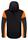 PRIME PADDED SOFTSHELL NERO/ARANCIO 9030