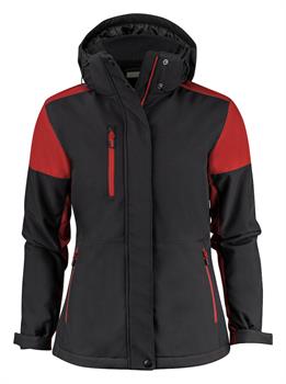 PRIME PADDED SOFTSHELL LADYNERO/ROSSO 9040