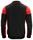 PRINTER PRIME POLOSWEATER NERO/ROSSO 9040