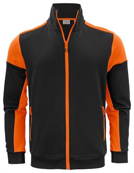 PRINTER PRIME SWEATVEST NERO/ARANCIO 9030