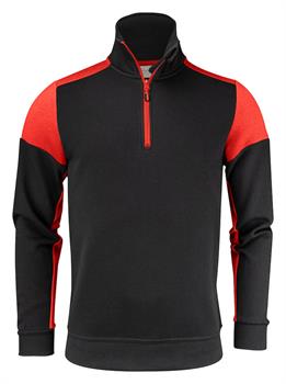 PRINTER PRIME HOODIE NERO/ROSSO 9040