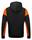 PRINTER PRIME HOODIE NERO/ARANCIO 9030