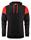 PRINTER PRIME HOODIE NERO/ROSSO 9040