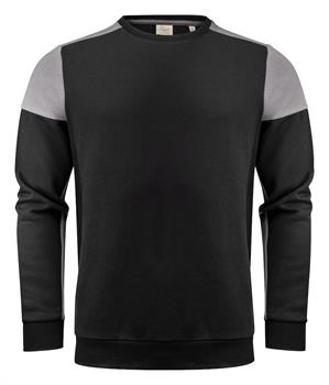 PRINTER PRIME CREWNECK NERO/ANTRACITE 9093