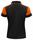 PRINTER PRIME POLO LADY NERO/ARANCIO 9030