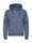 MIAMI PRO HOODY FULL ZIP BLU ACCIAIO 595