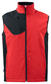 GILET SOFTSHELL PROJOB 3702 ROSSO 35