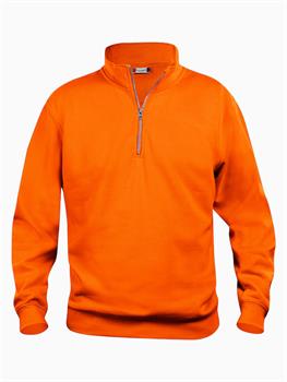 CLIQUE BASIC HALF ZIP ARANCIO HV 170