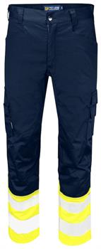 PANT STRETCH 6537 EN-20471/1 GIALLO/NAVY 10