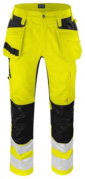 PANT STRETCH 6570 EN-20471/2 GIALLO/NERO 11