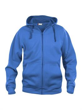 CLIQUE BASIC HOODY F/ZIP ROYAL 55