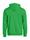 CLIQUE BASIC HOODY F/ZIP VERDE ACIDO 605