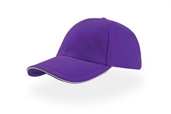 CAP LIBERTY SANDWICH VIOLA-BIANCO