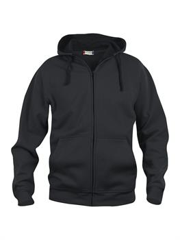 CLIQUE BASIC HOODY F/ZIP NERO 99